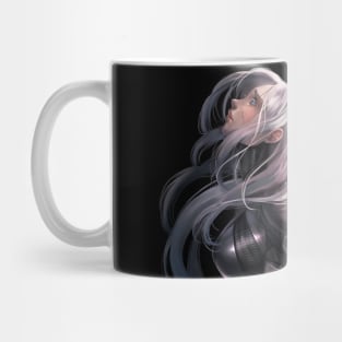 robot girl Mug